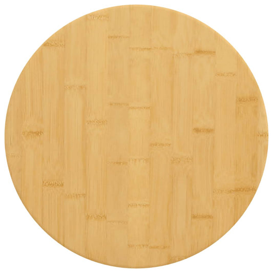 Tischplatte Ø50x1,5 cm Bambus