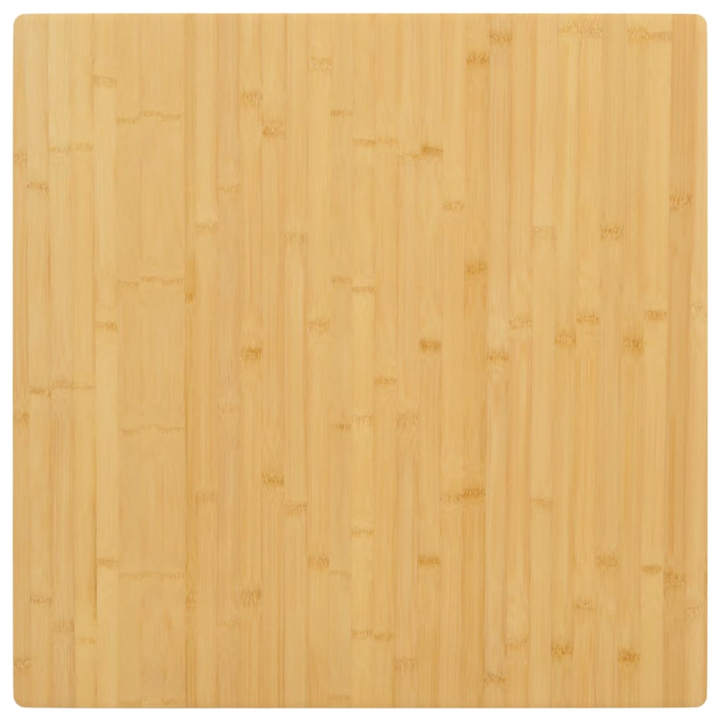Tischplatte 80x80x1,5 cm Bambus