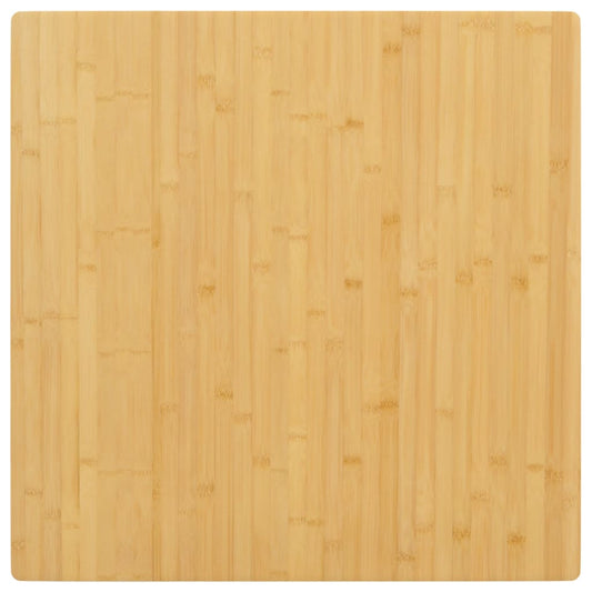 Tischplatte 80x80x1,5 cm Bambus