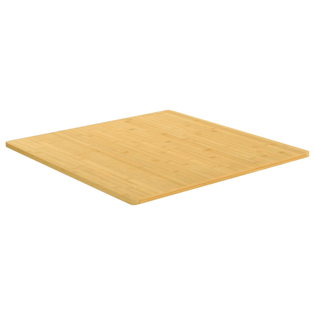 Tischplatte 80x80x1,5 cm Bambus