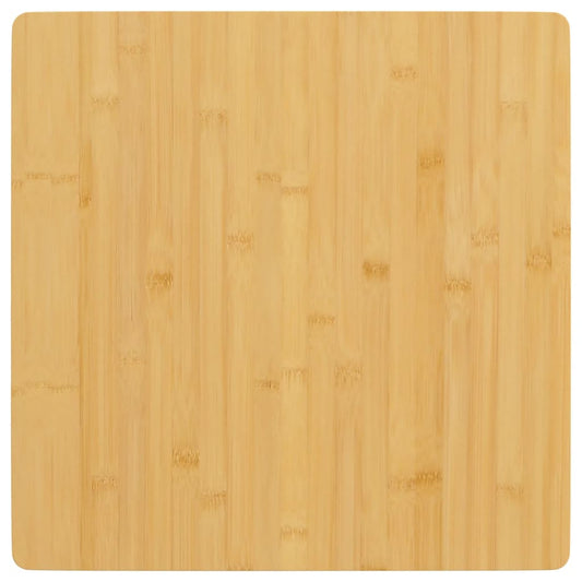 Tischplatte 40x40x2,5 cm Bambus