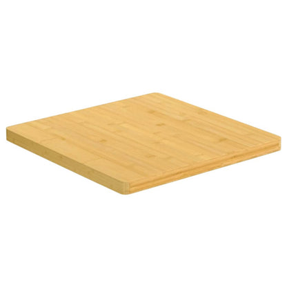 Tischplatte 40x40x2,5 cm Bambus