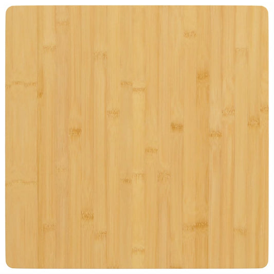 Tischplatte 50x50x2,5 cm Bambus