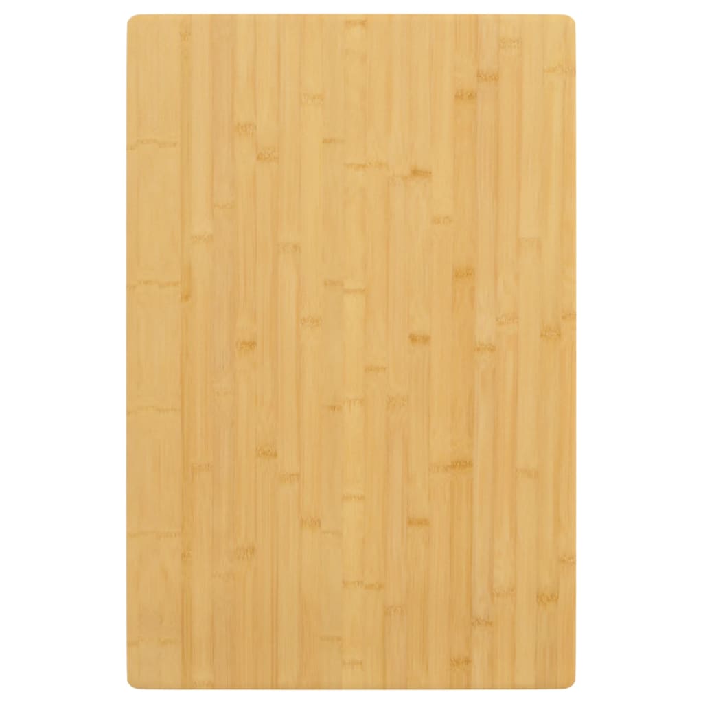 Tischplatte 60x100x1,5 cm Bambus