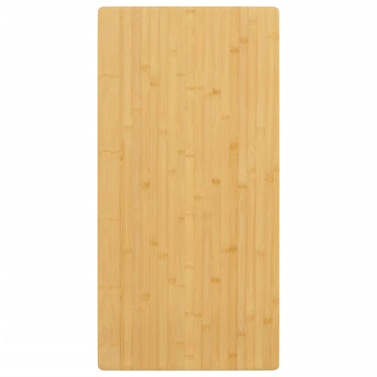 Tischplatte 40x80x2,5 cm Bambus