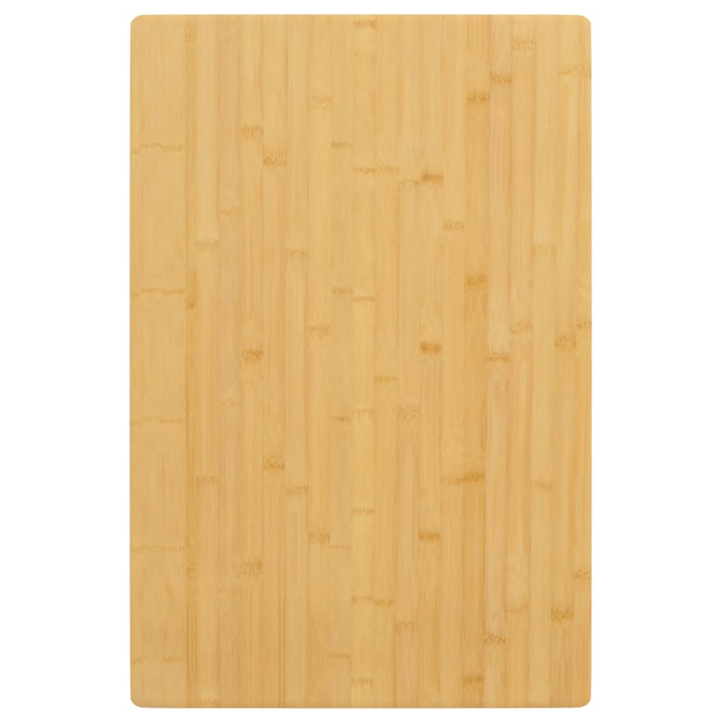 Tischplatte 60x100x2,5 cm Bambus