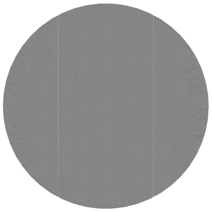 Pool-Bodentuch Hellgrau Ø306 cm Polyester Geotextil