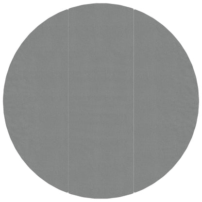 Pool-Bodentuch Hellgrau Ø396 cm Polyester Geotextil