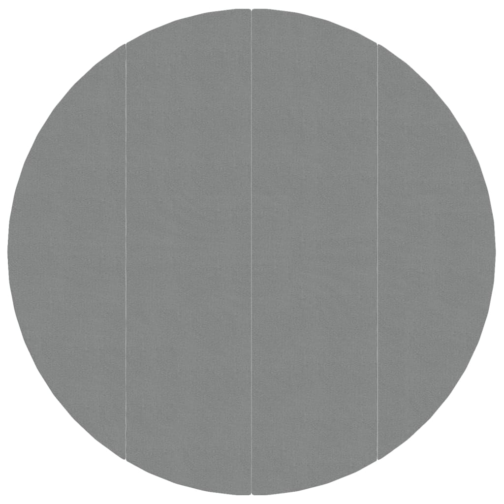 Pool-Bodentuch Hellgrau Ø428 cm Polyester Geotextil