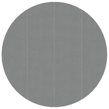 Pool-Bodentuch Hellgrau Ø428 cm Polyester Geotextil