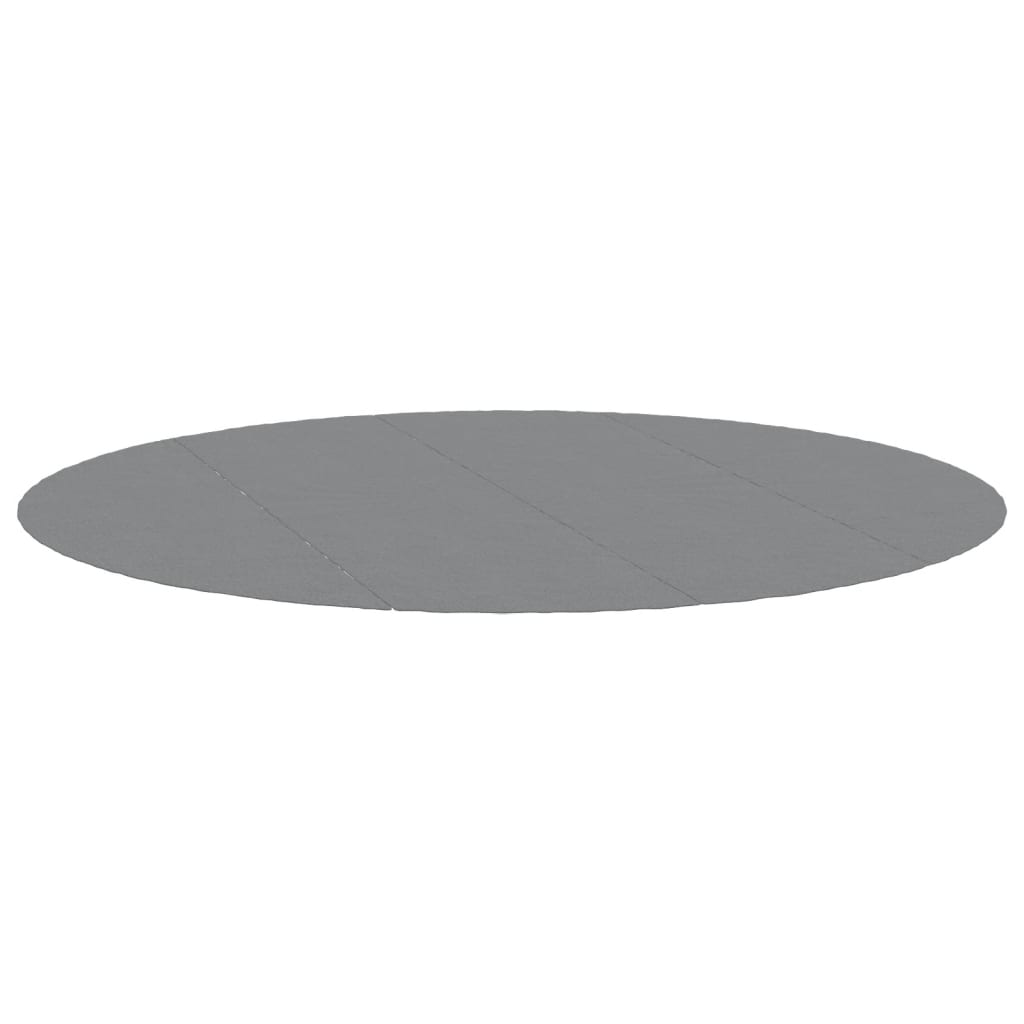 Pool-Bodentuch Hellgrau Ø428 cm Polyester Geotextil