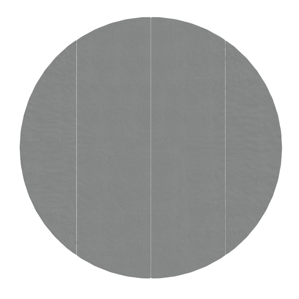 Pool-Bodentuch Hellgrau Ø458 cm Polyester Geotextil