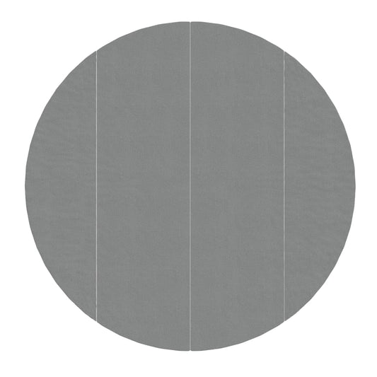 Pool-Bodentuch Hellgrau Ø458 cm Polyester Geotextil