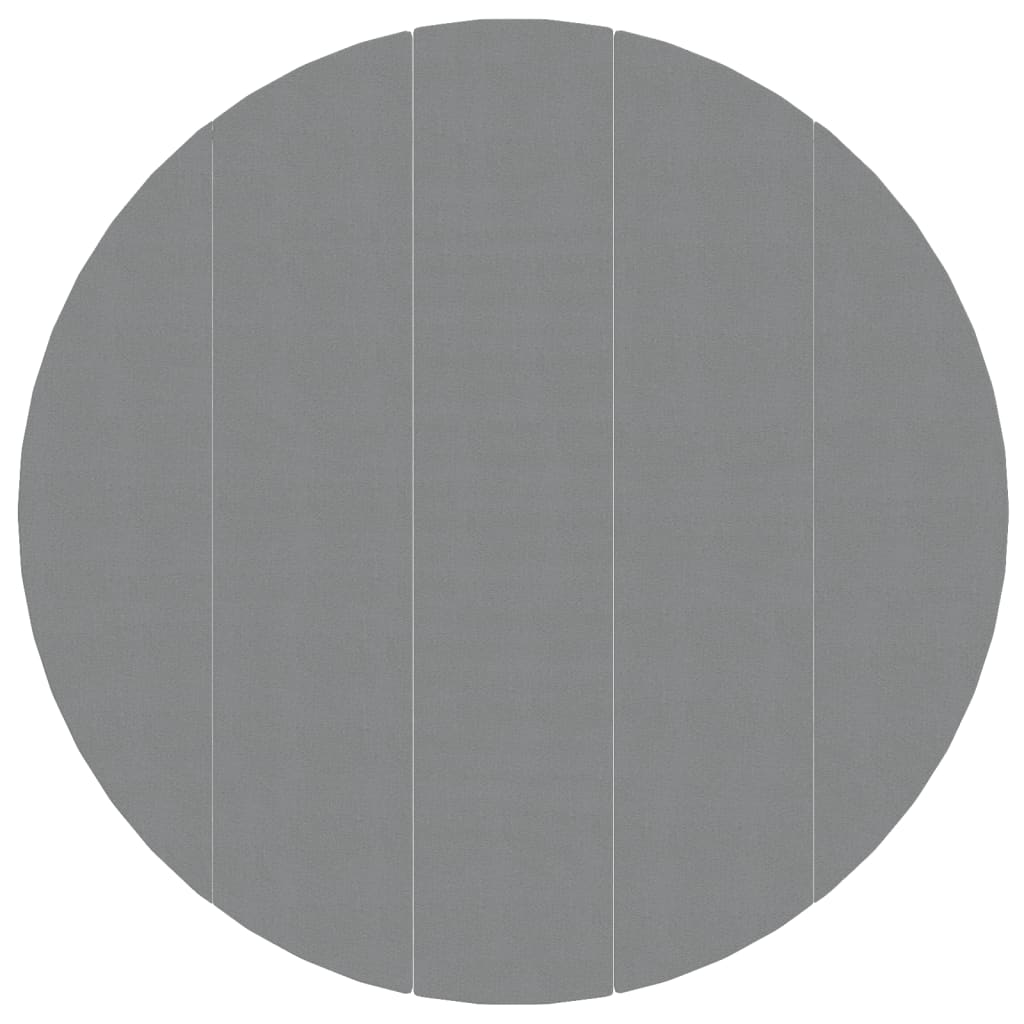Pool-Bodentuch Hellgrau Ø550 cm Polyester Geotextil