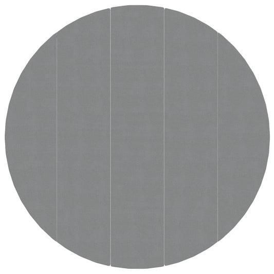 Pool-Bodentuch Hellgrau Ø550 cm Polyester Geotextil
