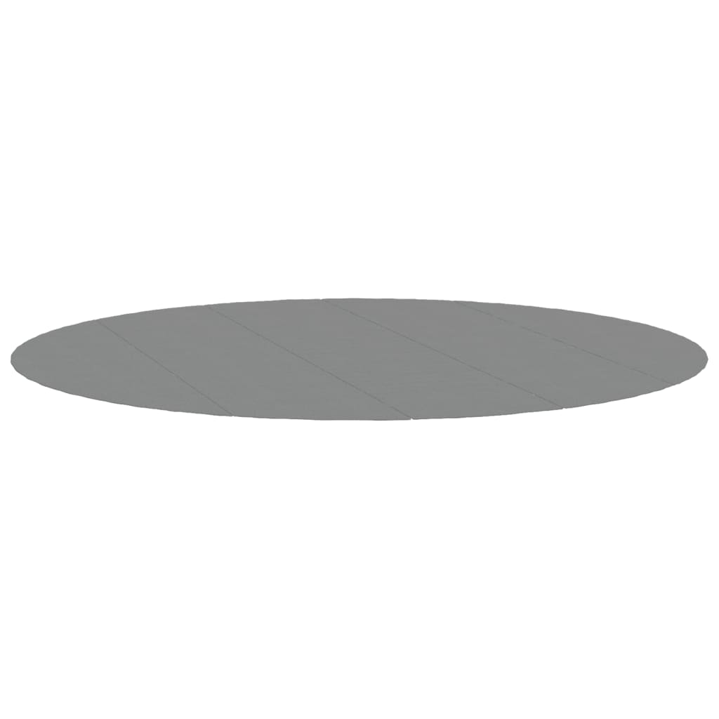Pool-Bodentuch Hellgrau Ø550 cm Polyester Geotextil