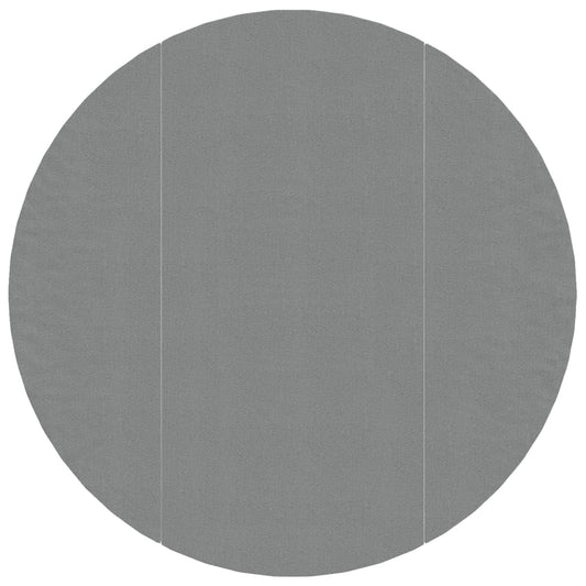 Pool-Bodentuch Hellgrau Ø306 cm Polyester Geotextil