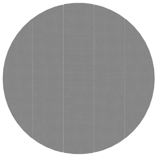 Pool-Bodentuch Hellgrau Ø550 cm Polyester Geotextil