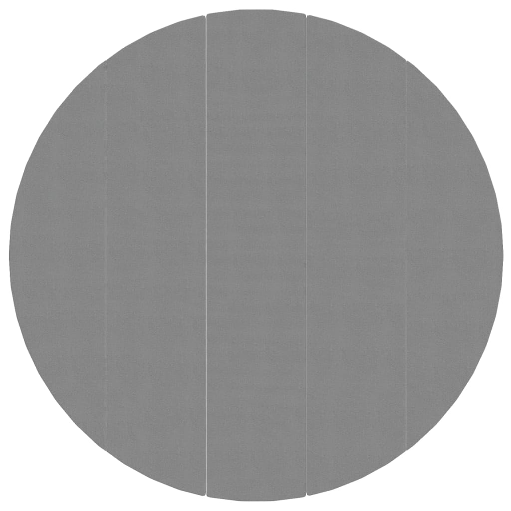 Pool-Bodentuch Hellgrau Ø550 cm Polyester Geotextil