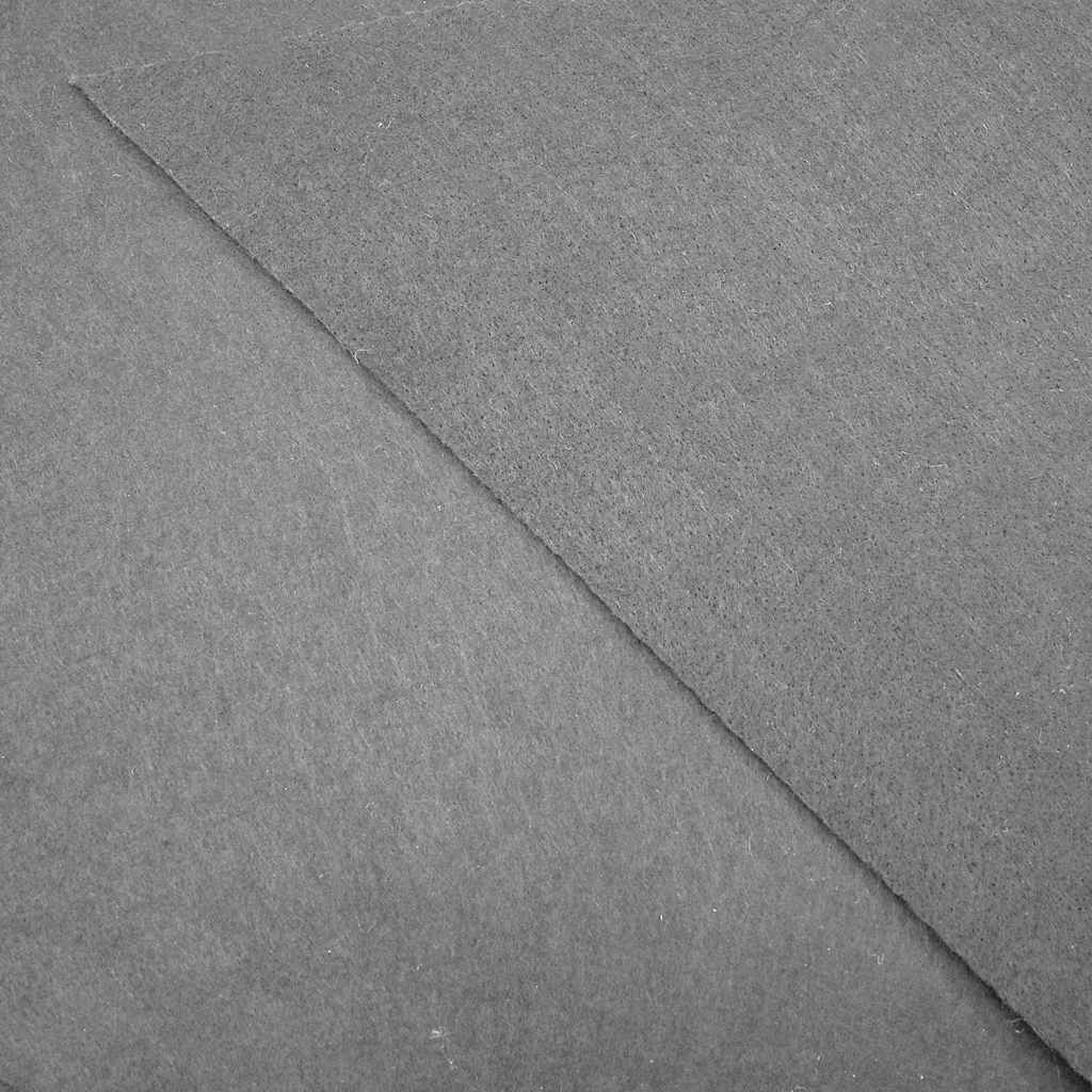 Pool-Bodentuch Hellgrau Ø550 cm Polyester Geotextil