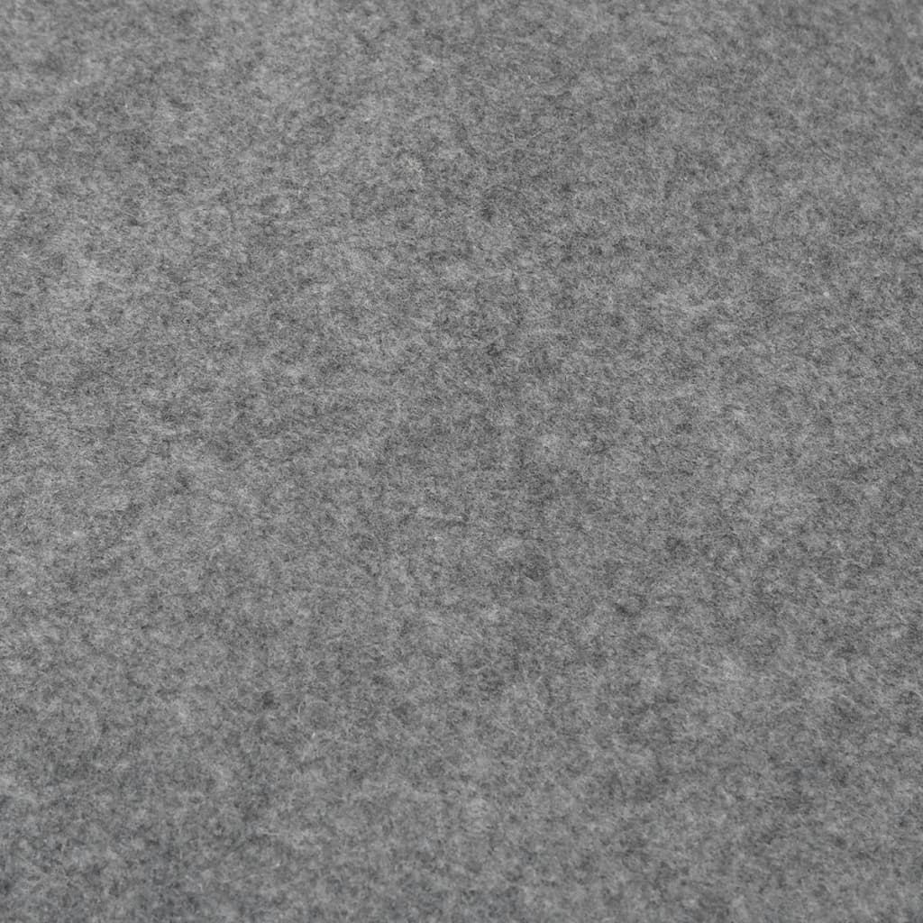 Pool-Bodentuch Hellgrau Ø550 cm Polyester Geotextil