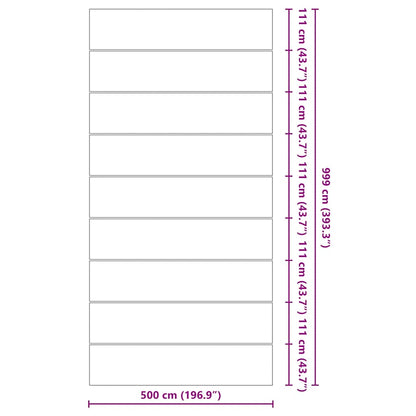 Pool-Bodentuch Hellgrau 999x500 cm Polyester Geotextil