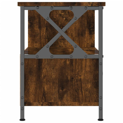 TV-Schrank Sonoma-Eiche 90x33x45 cm Holzwerkstoff & Eisen