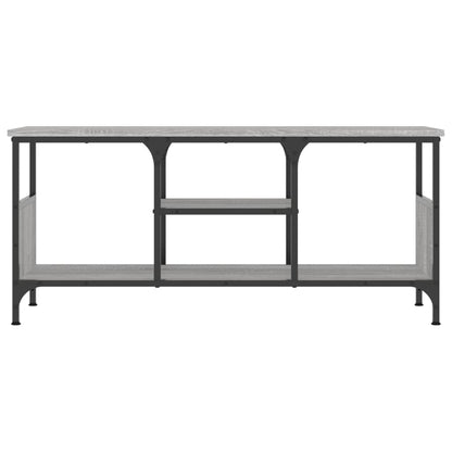 TV-Schrank Grau Sonoma 100x35x45 cm Holzwerkstoff & Eisen