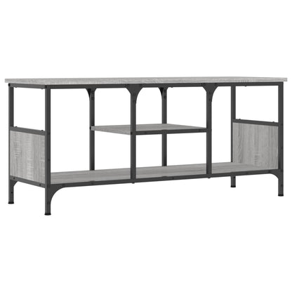 TV-Schrank Grau Sonoma 100x35x45 cm Holzwerkstoff & Eisen