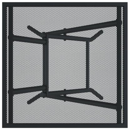 Gartentisch Klappbar Anthrazit 50x50x72 cm Stahlgitter