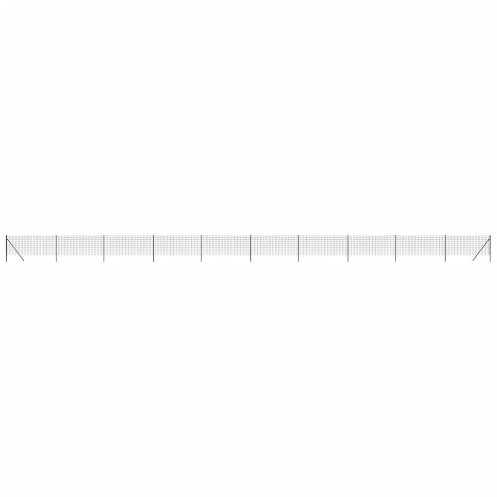 Trådnet Hegn Antracit 0,8x25 m Galvaniseret stål