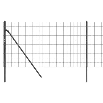 Trådnet Hegn Antracit 0,8x25 m Galvaniseret stål