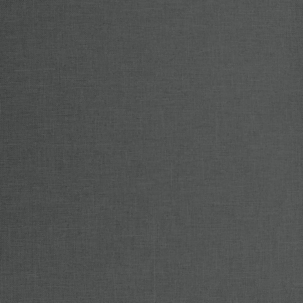 Havestole med hynder 2 stk Sort 56x59x84 cm Poly Rattan