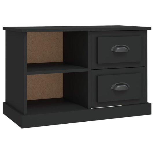 TV-skab Sort 73x35,5x47,5 cm Træ Materiale