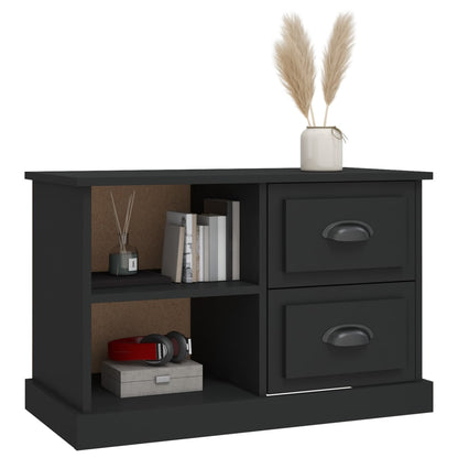TV-skab Sort 73x35,5x47,5 cm Træ Materiale
