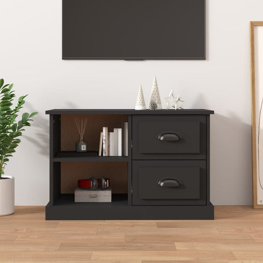 TV-skab Sort 73x35,5x47,5 cm Træ Materiale