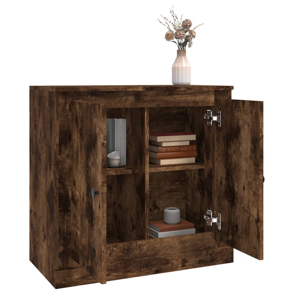 Sideboard Räuchereiche 70x35,5x67,5 cm Holzwerkstoff