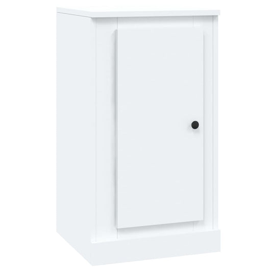 Skænk Hvid 37,5x35,5x67,5 cm Træ Materiale