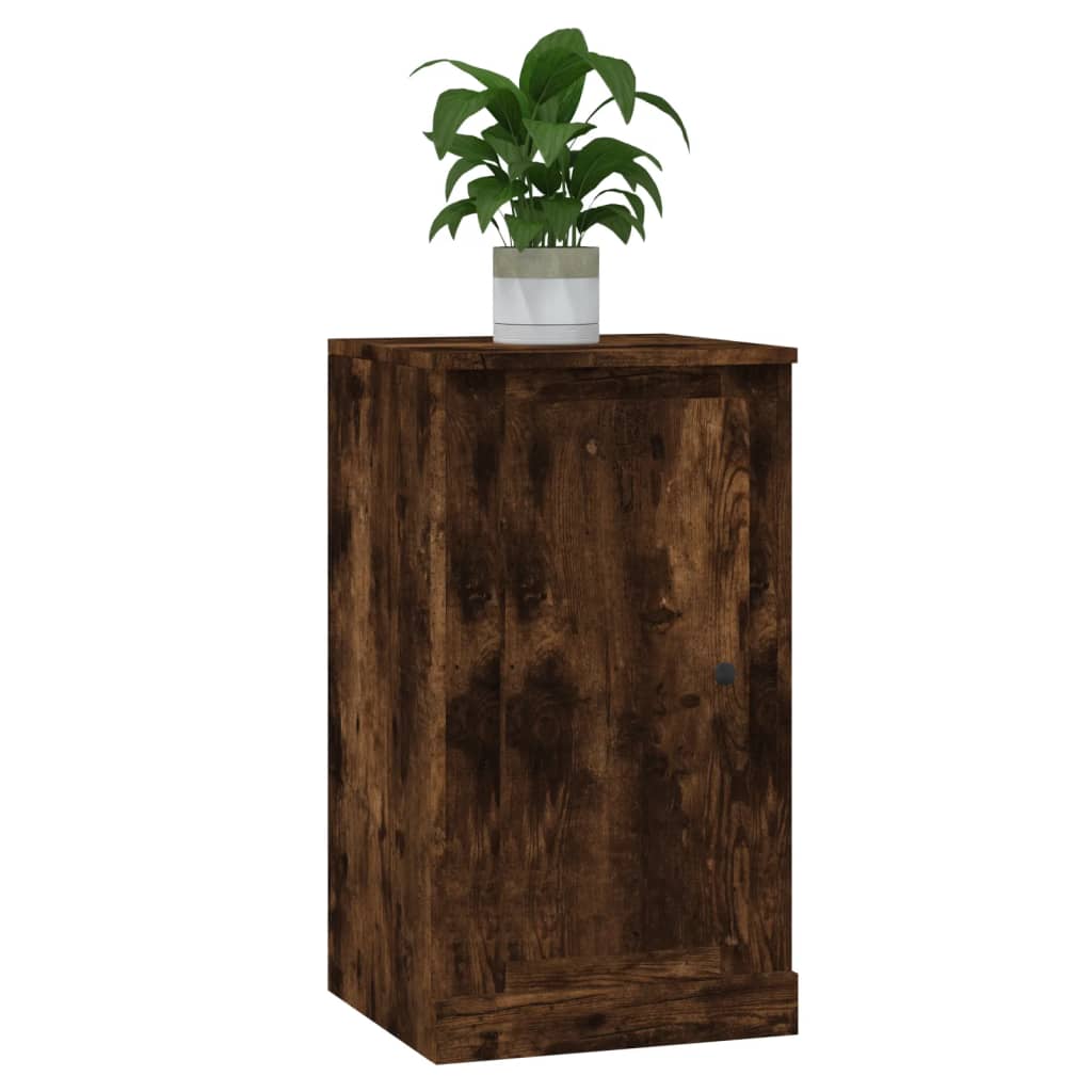 Skænk røget eg 37,5x35,5x67,5 cm træmateriale