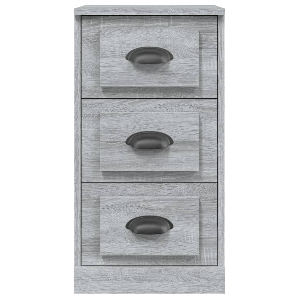 Skænk Grå Sonoma 36x35,5x67,5 cm Træmateriale