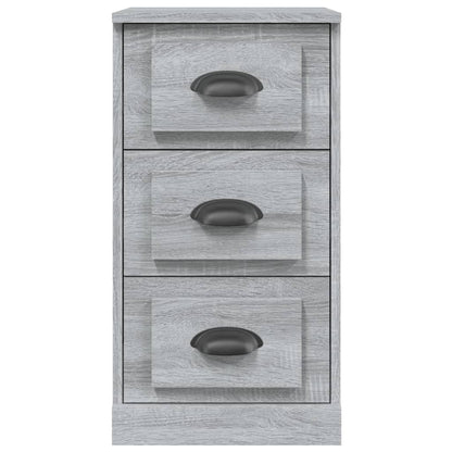 Skænk Grå Sonoma 36x35,5x67,5 cm Træmateriale