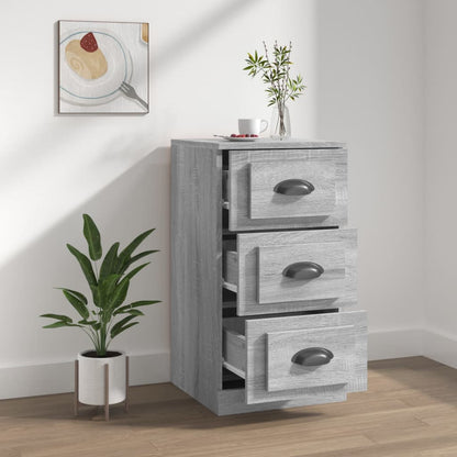 Skænk Grå Sonoma 36x35,5x67,5 cm Træmateriale