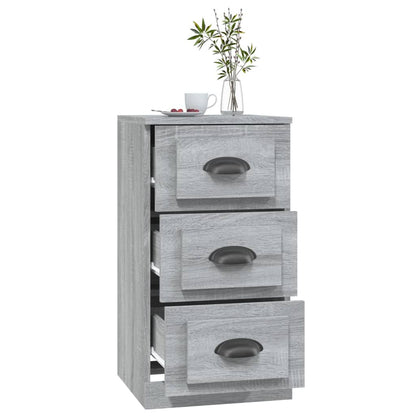 Skænk Grå Sonoma 36x35,5x67,5 cm Træmateriale