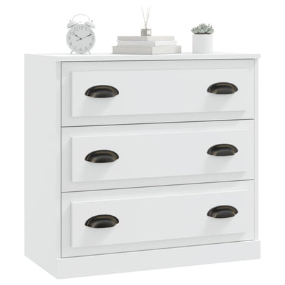 Skænk Hvid 70x35,5x67,5 cm Træ Materiale