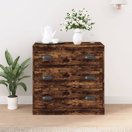 Sideboard Räuchereiche 70x35,5x67,5 cm Holzwerkstoff