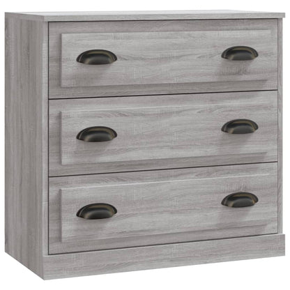 Skænk Grå Sonoma 70x35,5x67,5 cm træmateriale