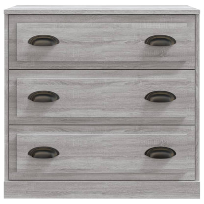 Skænk Grå Sonoma 70x35,5x67,5 cm træmateriale