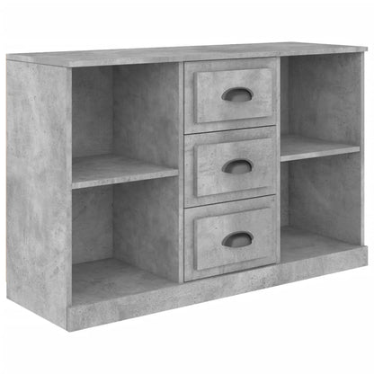 Skænk Beton Grå 104,5x35,5x67,5 cm Træ Materiale
