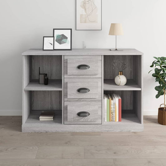 Skænk Grå Sonoma 104,5x35,5x67,5 cm træmateriale