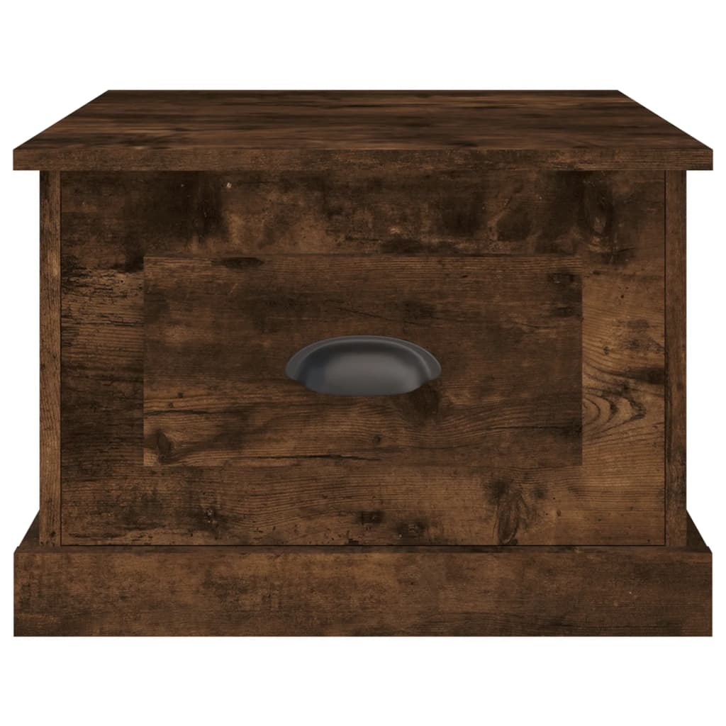 Couchtisch Räuchereiche 50x50x35 cm Holzwerkstoff